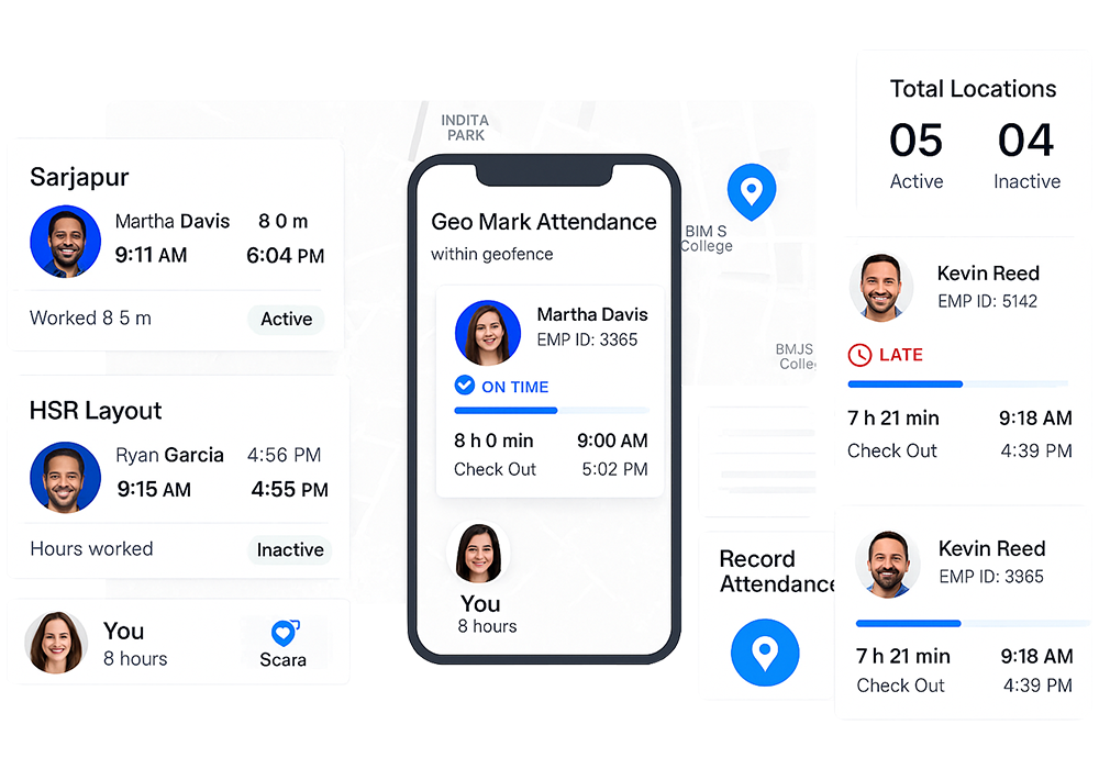 Geo-Mark Mobile Attendance