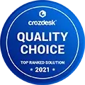 crozdesk quality choice badge